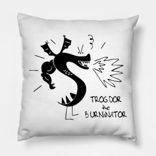 Trogdor The Burninator Pillow