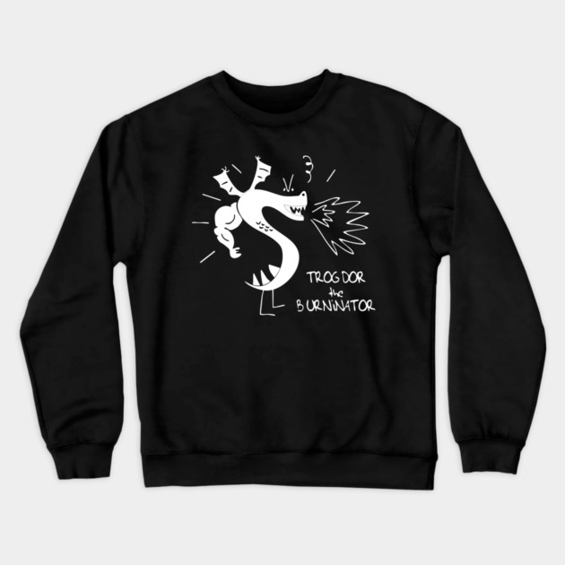 Trogdor The Burninator Crewneck Sweatshirt by Kelo