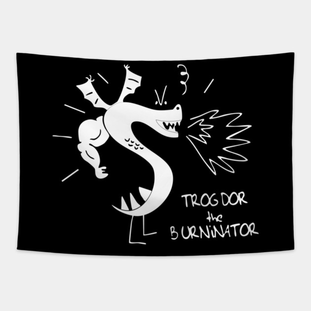 Trogdor The Burninator Tapestry by Kelo