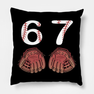 67 Baseball Pillow