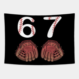 67 Baseball Tapestry