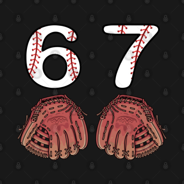 67 Baseball by Creatifly Graphic Tees