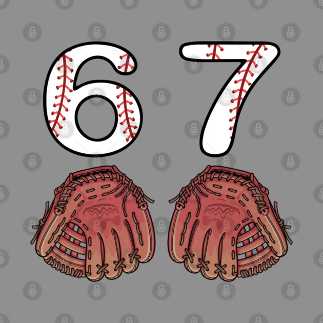 67 Baseball by Creatifly Graphic Tees