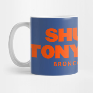 shut-up-tony-romo-broncos football Mug