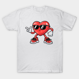 Valentine Six Seven 6 7 Meme Funny Heart Gen Z Alpha Boys T-Shirt