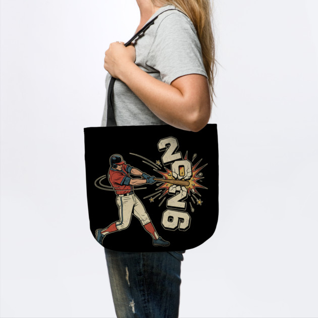 Baseball Hit The New Year 2026 by Creatifly Graphic Tees