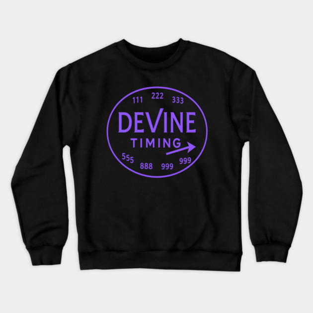 DevineTiming999 Crewneck Sweatshirt by keith's Store 4