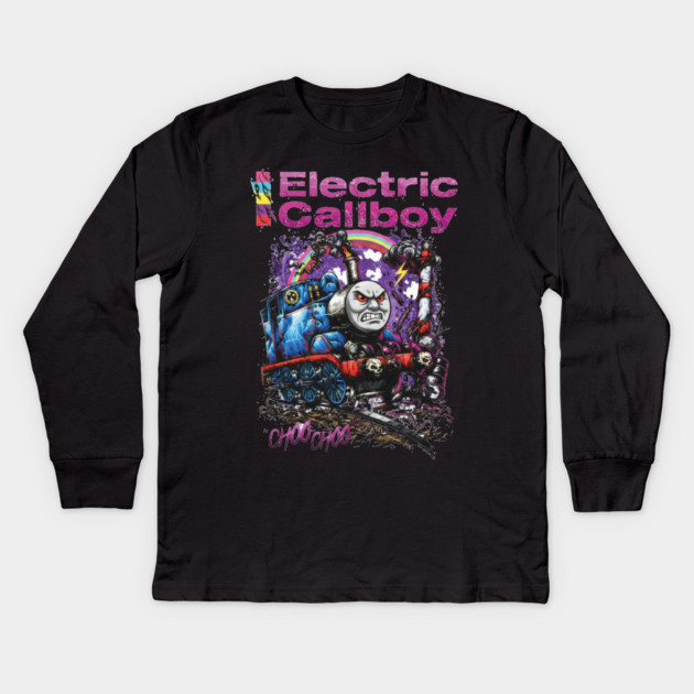 The Electric Callboy Kids Long Sleeve T-Shirt by Kelo