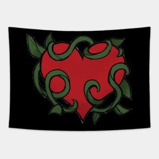 btd heart Tapestry