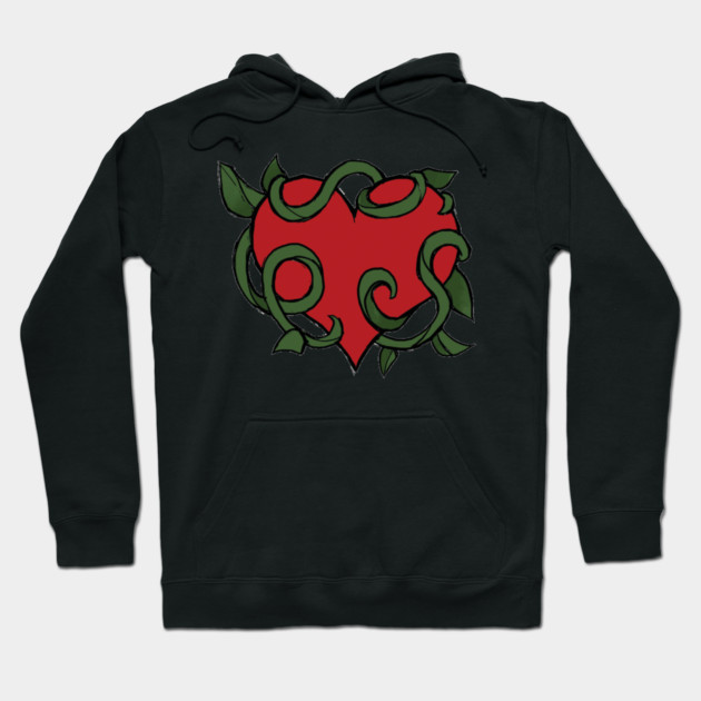btd heart Hoodie by Kelo