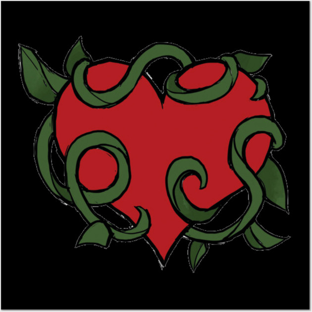 btd heart Wall Art by Kelo