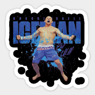 Chuck Liddell Mixed Martial Arts Sticker
