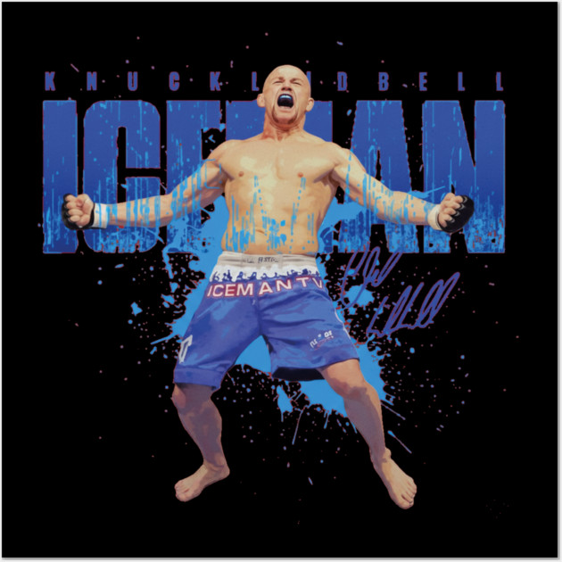 Chuck Liddell Mixed Martial Arts Wall Art by Kelo