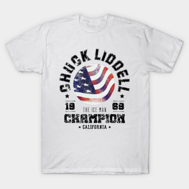 Chuck Liddell Mixed Martial Arts T-Shirt by Kelo