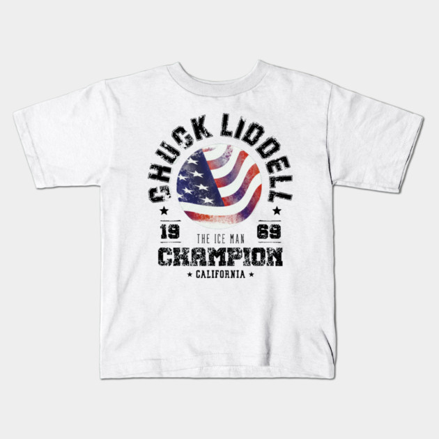 Chuck Liddell Mixed Martial Arts Kids T-Shirt by Kelo