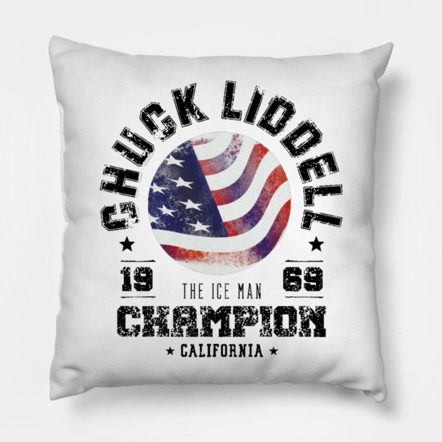 Chuck Liddell Mixed Martial Arts Pillow by Kelo