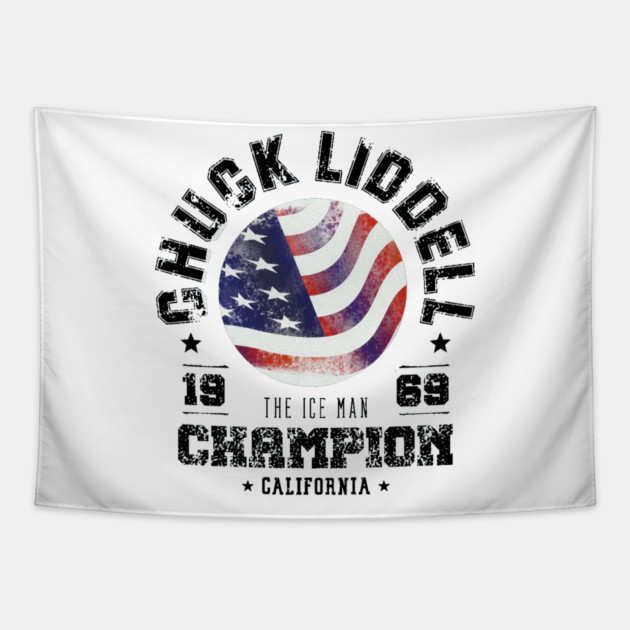 Chuck Liddell Mixed Martial Arts Tapestry by Kelo