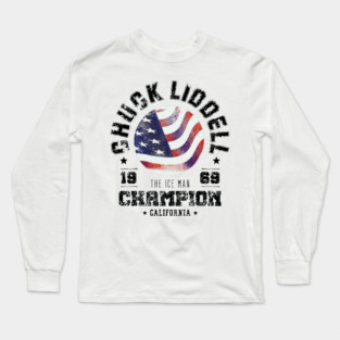 Chuck Liddell Mixed Martial Arts Long Sleeve T-Shirt