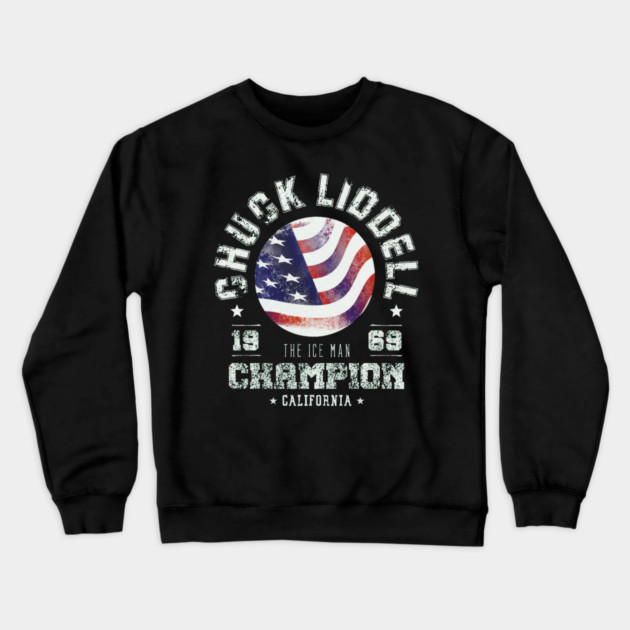 Chuck Liddell Mixed Martial Arts Crewneck Sweatshirt by Kelo