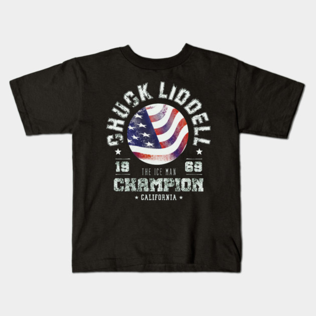 Chuck Liddell Mixed Martial Arts Kids T-Shirt by Kelo