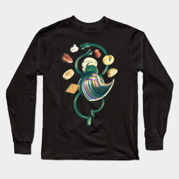 Tiny Chef Long Sleeve T-Shirt by Kelo