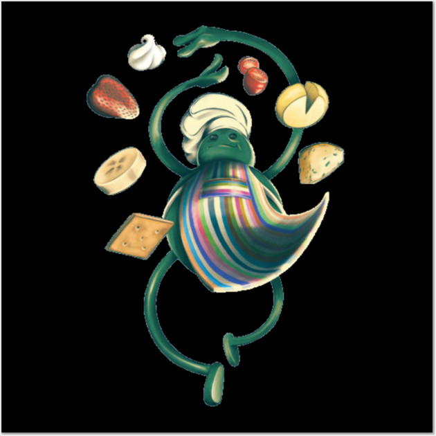 Tiny Chef Wall Art by Kelo