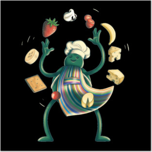 Tiny Chef Posters and Art