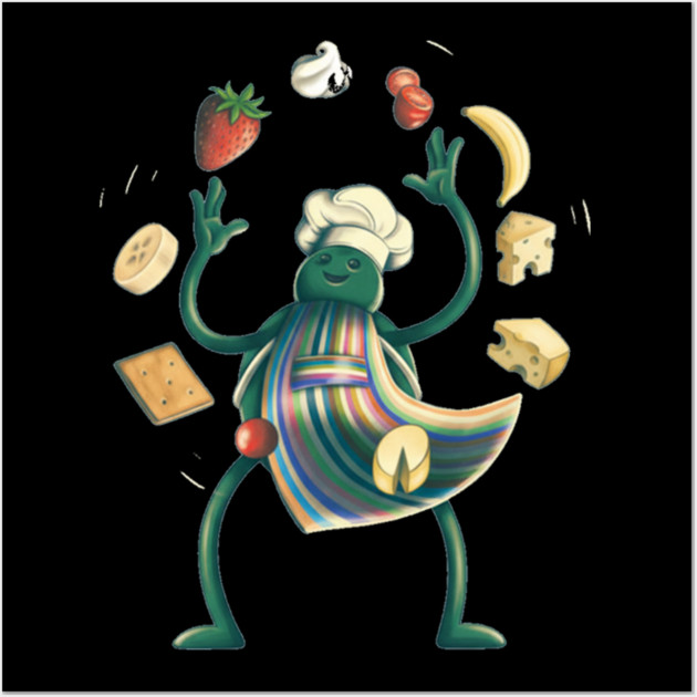 Tiny Chef Wall Art by Kelo