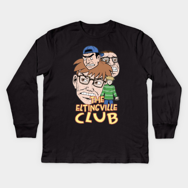 Eltingville Club Kids Long Sleeve T-Shirt by Kelo