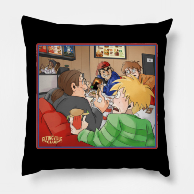 Eltingville Club Pillow by Kelo