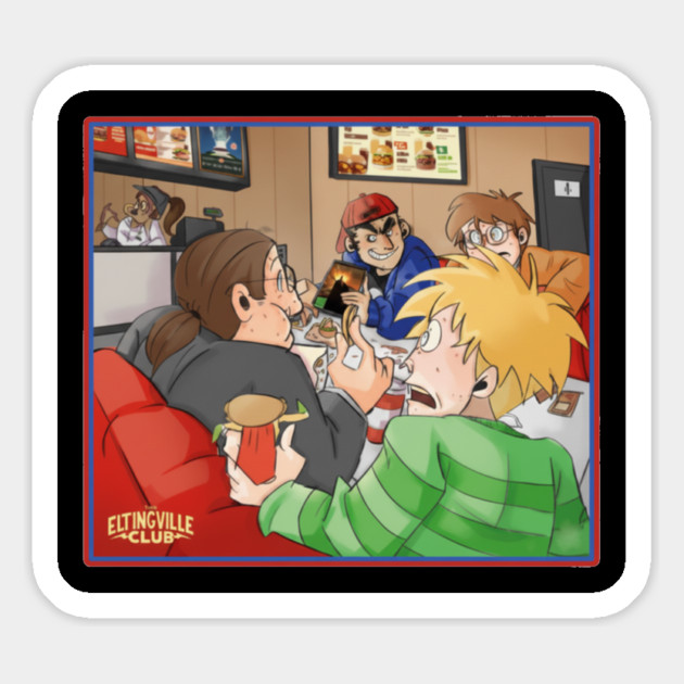 Eltingville Club Magnet by Kelo