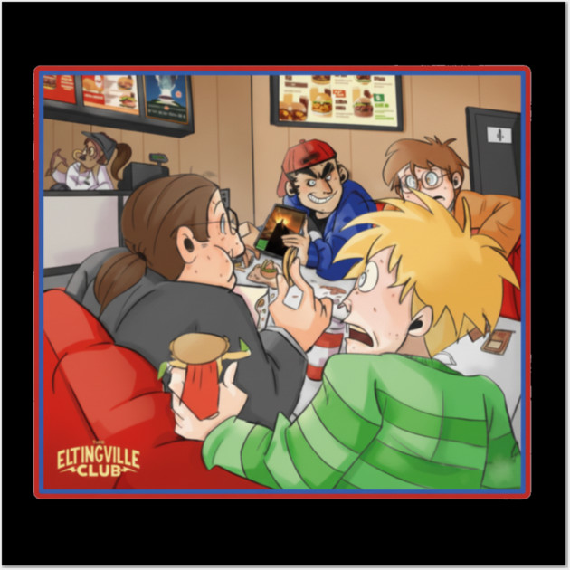 Eltingville Club Wall Art by Kelo