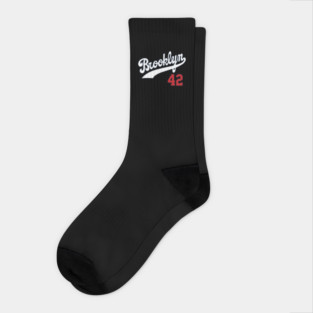 Brooklyn Dodgers 42 Socks