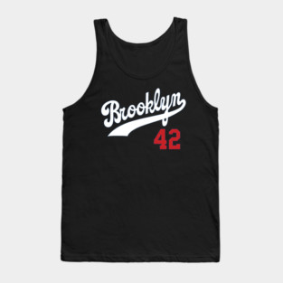 Brooklyn Dodgers 42 Tank Top