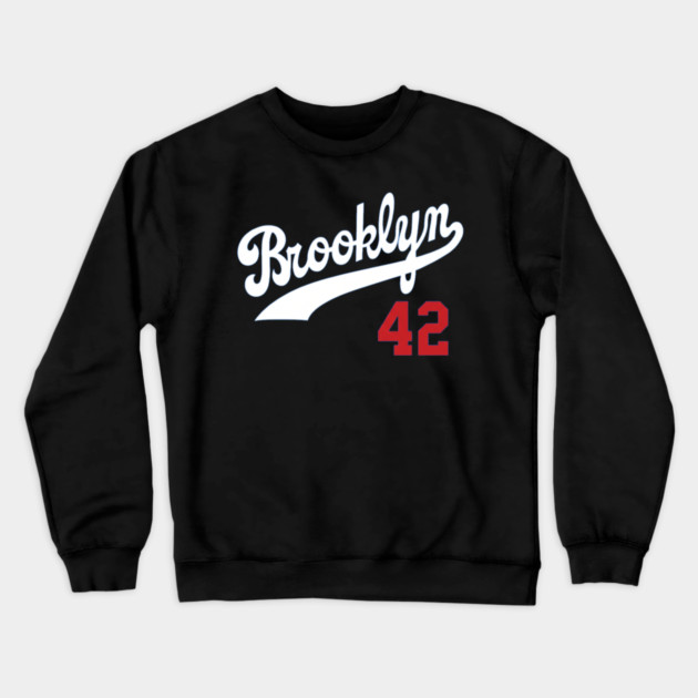 Brooklyn Dodgers 42 Crewneck Sweatshirt by Kelo