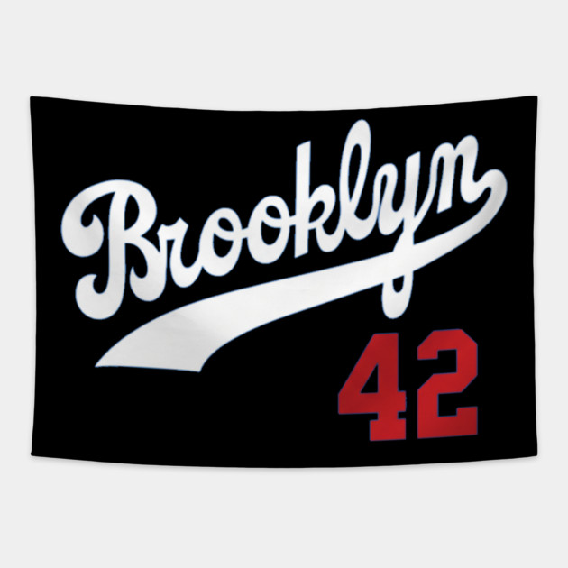 Brooklyn Dodgers 42 Tapestry by Kelo