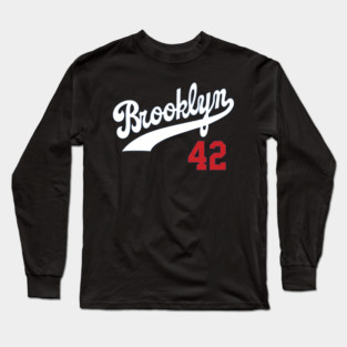 Brooklyn Dodgers 42 Long Sleeve T-Shirt