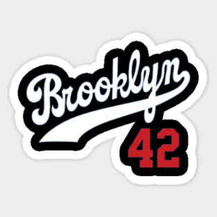Brooklyn Dodgers 42 Magnet