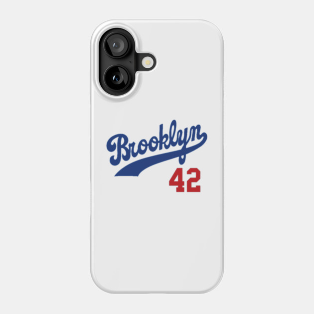 Brooklyn Dodgers 42 Phone Case by Kelo