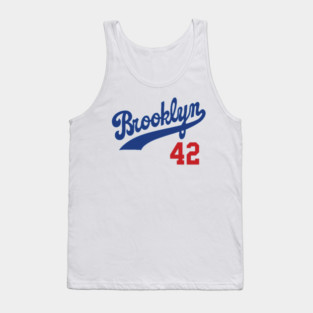 Brooklyn Dodgers 42 Tank Top