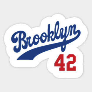 Brooklyn Dodgers 42 Magnet