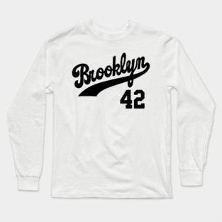 Brooklyn Dodgers 42 Long Sleeve T-Shirt
