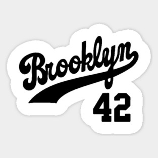 Brooklyn Dodgers 42 Magnet