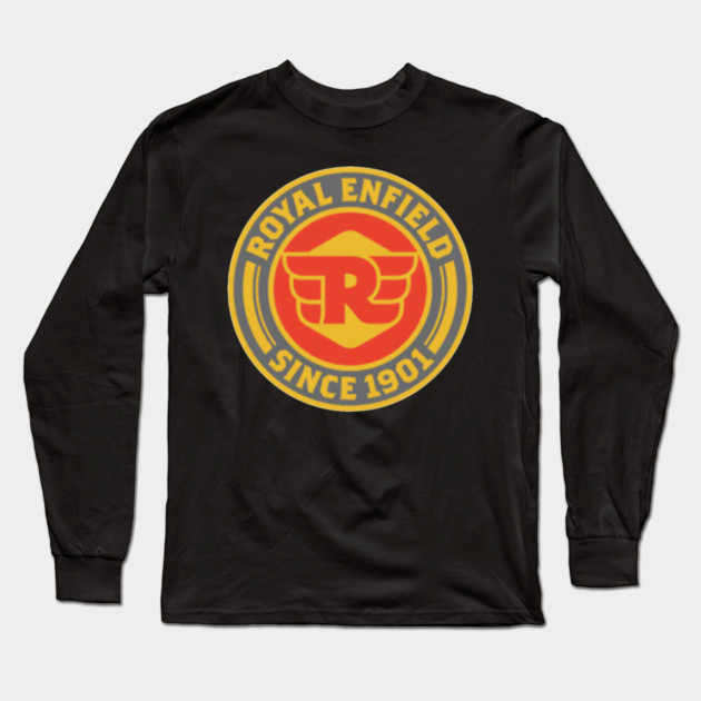 Bike Enfield Rider Bonneville Royal Long Sleeve T-Shirt by Kelo