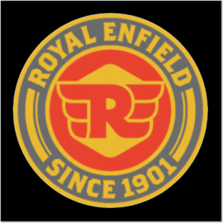 Bike Enfield Rider Bonneville Royal Posters and Art