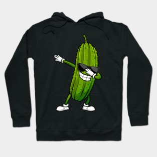 Funny Pickle For Dill Pickle Dabbing Pickle Hoodie