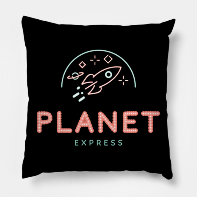 Planet Express Logo Pillow by Kelo