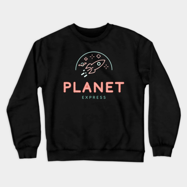 Planet Express Logo Crewneck Sweatshirt by Kelo