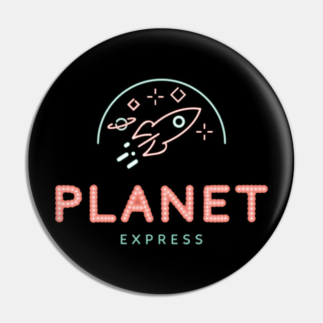 Planet Express Logo Pin by Kelo