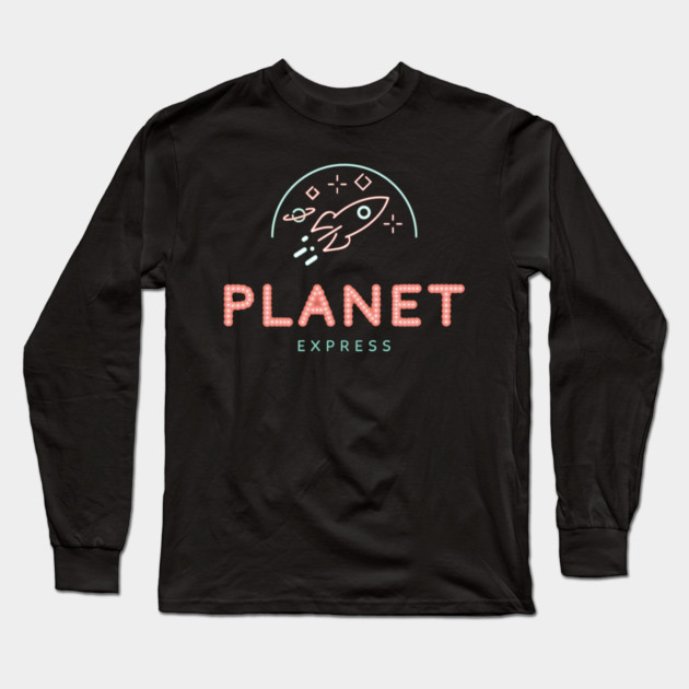 Planet Express Logo Long Sleeve T-Shirt by Kelo